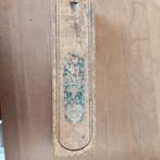 Vintage houten pennenbakje, Ophalen of Verzenden, Gebruikt, Hout, Minder dan 100 cm
