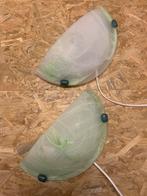 Wandlampen, Ophalen of Verzenden, Gebruikt, Glas
