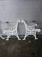gietijzeren thuinbank thuinstoel 1 tafel, Ophalen of Verzenden, Zo goed als nieuw, Metaal