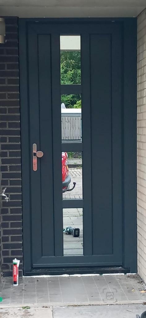 Nieuwe buitendeur met kozijnen,1025mm x 2555mm. GRATIS  tran, Doe-het-zelf en Verbouw, Deuren en Horren, Nieuw, Buitendeur, 215 cm of meer