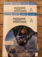 Moderne wiskunde Havo deel 1 leerboek en uitwerkingen, Boeken, Ophalen of Verzenden, Zo goed als nieuw, Noordhoff Uitgevers