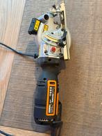 Worx WX427 Mini Cirkelzaag - Zo goed als nieuw, Cirkelzaag, 70 mm of meer, 600 tot 1200 watt, Ophalen of Verzenden