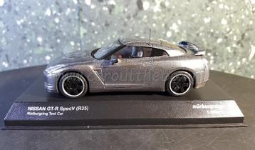 Nissan GT-R SpecV (R35) grijs 1:43 Kyosho beschikbaar voor biedingen