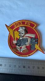 Patch 303 FS patch A-10 usaf, Verzamelen, Ophalen, Luchtmacht, Nederland, Embleem of Badge