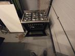 6pits gastel met oven, Witgoed en Apparatuur, Fornuizen, Gebruikt, Ophalen of Verzenden, Gas, 45 tot 60 cm