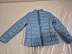 Meisjesjas maat 140 - Lichtblauw, Ophalen, Gebruikt, Meisje, Jas
