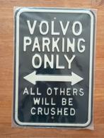 Volvo Parking Only Metalen Bord - Nieuw in Verpakking, Ophalen of Verzenden