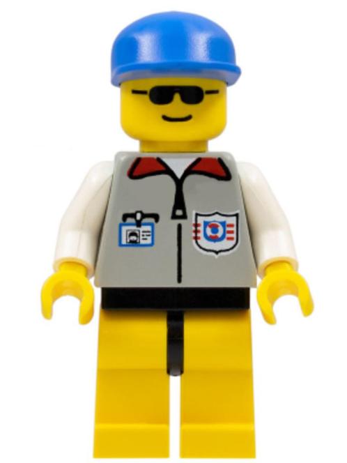 LEGO Minifig Poppetje Classic Town Coast Guard res001, Kinderen en Baby's, Speelgoed | Duplo en Lego, Zo goed als nieuw, Lego