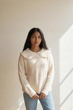 Arket – Plush & Timeless Grey Wool Ribbed Sweater -S 🌟🦋👠, Beige, Ophalen of Verzenden, Zo goed als nieuw, Arket