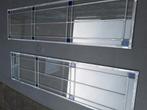2 glas in lood ramen, Doe-het-zelf en Verbouw, Glas en Ramen, Ophalen, Gevelraam of Ruit, Gebruikt, Minder dan 80 cm