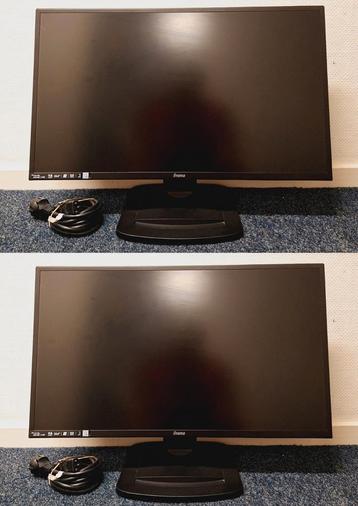 2x Iiyama ProLite X2481HS | 23.6" LCD Monitor | Full HD beschikbaar voor biedingen