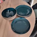 Serax servies Anita Le Grelle RUR:AL petrolblauw,, Huis en Inrichting, Keuken | Servies, Ophalen, Gebruikt, Bord(en), Effen