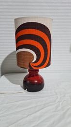 Sixties tafellampje, keramiek voet, Germany, Ophalen of Verzenden, Gebruikt, Space age, Minder dan 50 cm