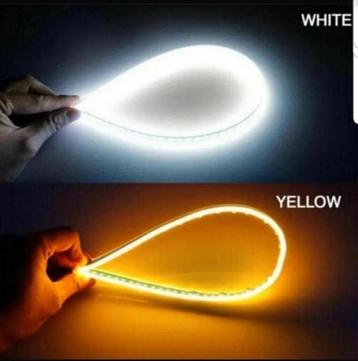 2 stuks LED Auto Flexibele Dagrijverlichting €12,00 beschikbaar voor biedingen