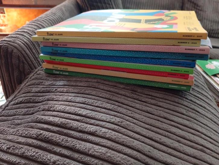Flow Magazine Jaargang 2022 & 2023, Boeken, Tijdschriften en Kranten, Zo goed als nieuw, Damesbladen, Ophalen of Verzenden