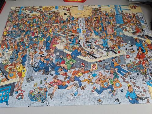 Van Haasteren - Kassa erbij! - 1000 stukjes, Hobby en Vrije tijd, Denksport en Puzzels, Zo goed als nieuw, Ophalen of Verzenden