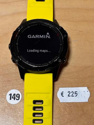 Garmin Fenix 6 Pro - Kaarten, Muziek, Betaalfunctie beschikbaar voor biedingen
