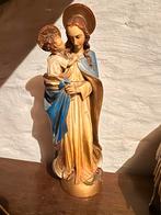 Antiek Mariabeeld met kind - LIV4237, Ophalen