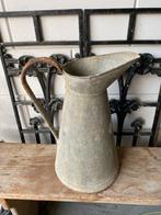 Vintage zinken Waterkan zink brocante kan, Antiek en Kunst, Curiosa en Brocante, Ophalen of Verzenden