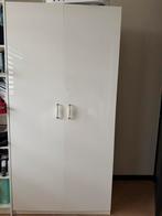 Ikea kast 2 x in totaal 4 deurs glans wit, Ophalen, 50 tot 75 cm, 200 cm of meer