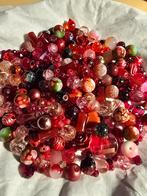 Rode Kralen Mix - Bedels, Hangers, Kralen, Hobby en Vrije tijd, Kralen en Sieraden maken, Ophalen of Verzenden, Gebruikt, Bedel