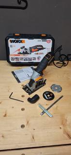 Worx WX426 Compacte Cirkelzaag, Doe-het-zelf en Verbouw, Ophalen, Minder dan 30 mm, Gebruikt, Cirkelzaag