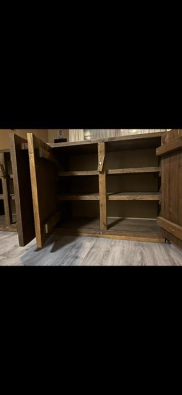 Hoogwaardige houten kast, minimale gebruikssporen - afbeelding 3