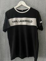 Karl Lagerfeld T-shirt Zwart/Wit, Maat 52/54 (L), Zwart, Ophalen of Verzenden, Zo goed als nieuw