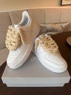 Nike Air Force 1 Custom Rope Laces Beige - Maat 38, Kleding | Heren, Schoenen, Wit, Nike, Nieuw, Ophalen of Verzenden