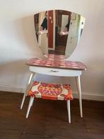 Bijzondere vintage/retro kaptafel, Huis en Inrichting, Ophalen, Vintage, 50 tot 100 cm, Zo goed als nieuw