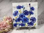 IHR knutsel servetten blauwe bloemen wit servet nr 254, Hobby en Vrije tijd, Knutselen, Nieuw, Ophalen of Verzenden