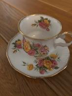 Vintage Queens Rosina Centenary Pear Theekop en Schotel, Ophalen of Verzenden