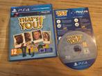 Sony Playstation 4 That's you, Spelcomputers en Games, Games | Sony PlayStation 4, 1 speler, Ophalen of Verzenden, Zo goed als nieuw