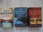 Dan Brown: Da Vinci Code, Inferno en Het Juvenalis Dilemma, Ophalen of Verzenden, Zo goed als nieuw, Dan Brown, Europa overig