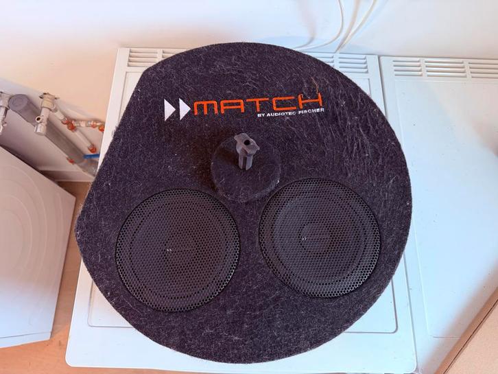 Audiotec Fischer Match PP 7S-D Subwoofer, Auto diversen, Autospeakers, Zo goed als nieuw, Ophalen of Verzenden