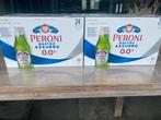 2 kratten Peroni nastro azzuro 0.0% bier, Ophalen of Verzenden
