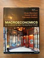 Macroeconomics A European Perspective, Ophalen of Verzenden, Olivier Blanchard, Zo goed als nieuw, Economie en Marketing