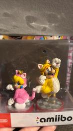 Kat mario en kat peach amiibo, Spelcomputers en Games, Games | Nintendo Switch, Ophalen, Gebruikt, Overige genres, 1 speler