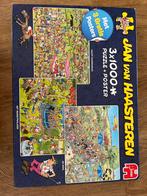 Jan van Haasteren 3x1000 Puzzel + Posters, Ophalen, 500 t/m 1500 stukjes, Zo goed als nieuw, Legpuzzel