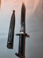 Zweedse bajonet m/1896 met nummering voor Mauser geweer, Verzamelen, Ophalen of Verzenden, Overige soorten, Overige gebieden, Mes of Dolk
