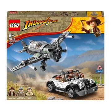 LEGO Indiana Jones - 77012 Gevechtsvliegtuig achtervolging beschikbaar voor biedingen