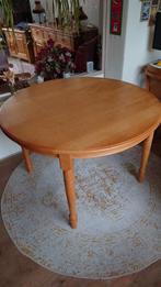 Eiken Ronde Eettafel - Degelijk en Stijlvol, Huis en Inrichting, Tafels | Eettafels, Ophalen, Gebruikt, Landelijk, Vier personen