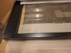 Zijlicht vast glas, zwart raam staallook, Doe-het-zelf en Verbouw, Glas en Ramen, Ophalen, Zo goed als nieuw, Minder dan 80 cm