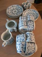 Antiek servies Jager blauw, Antiek en Kunst, Ophalen