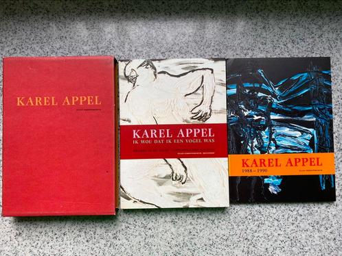 Karel Appel - Ik wou dat ik een vogel was CASSETTE 2 VOLUMES, Boeken, Kunst en Cultuur | Beeldend, Zo goed als nieuw, Schilder- en Tekenkunst