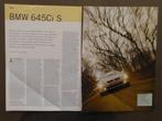 BMW 6 serie 645i / 650i Coupe E63 ? eerst 12x autotest lezen, Ophalen, Gelezen, BMW