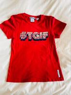 Nik&Nik leuk rood T-shirt met lovertjes maat 12/152, Nik&Nik, Zo goed als nieuw, Shirt of Longsleeve, Verzenden
