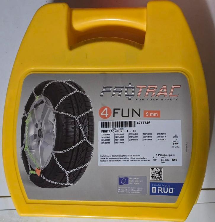 Sneeuwkettingen Protac 4Fun 4065, Auto diversen, Sneeuwkettingen, Nieuw, Ophalen of Verzenden