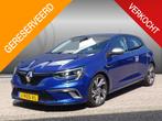 Renault Mégane 1.6 GT 205 pk 5-deurs - AUTOMAAAT| NAVIGATIE, 4 cilinders, Blauw, 1650 kg, Parkeersensor