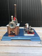 Mooie Wilesco D10 speelgoed stoommachine, Antiek en Kunst, Antiek | Speelgoed, Ophalen of Verzenden